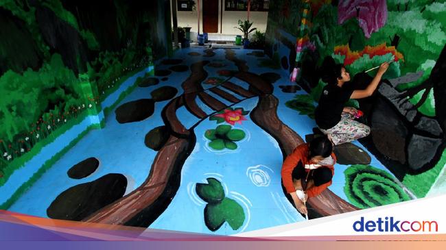 Kreativitas Mural Siswa SMP di Solo Ini Keren Banget