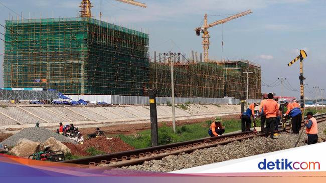 Progres Terkini Pembangunan Depo Kereta  Cepat  Jakarta  Bandung 