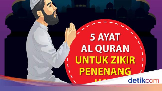 5 Bacaan Zikir Penenang Hati