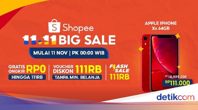 Ada 11 Promo Meriah Di Puncak Kampanye Shopee 11 11 Big Sale