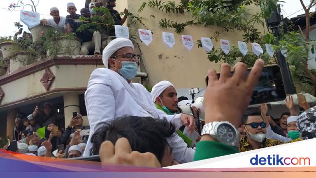 The Situation in Petamburan So far After Habib Rizieq Arrives