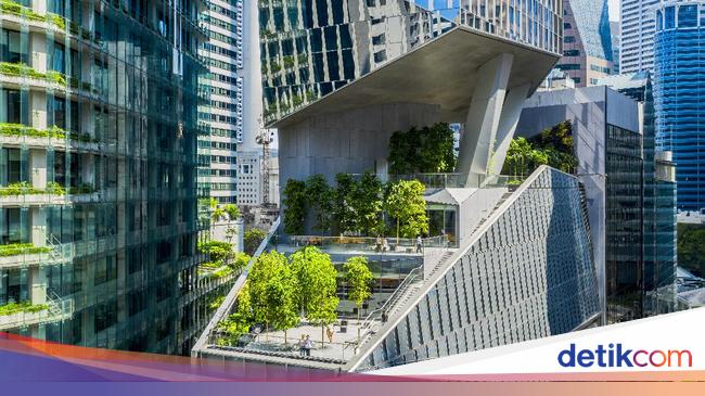  Foto  10 Gedung Pencakar Langit  dengan Arsitektur Estetik 