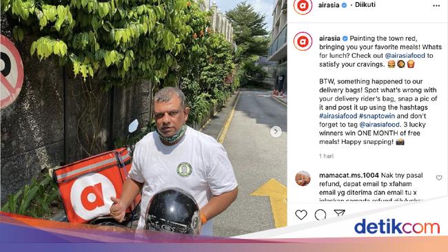 Airasia Rambah Ojol Antar Makanan Di Singapura Indonesia Berikutnya