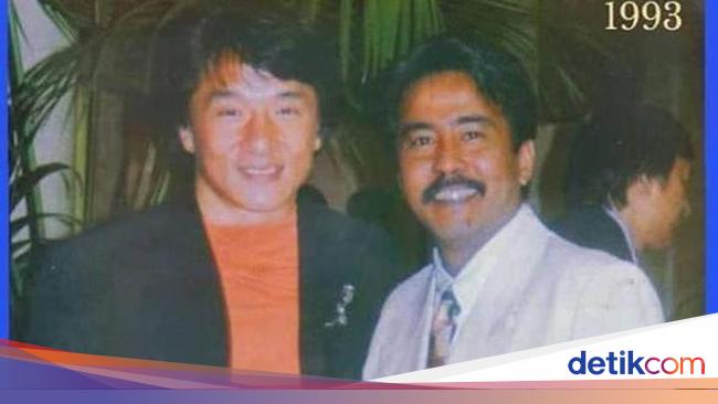 Rano Karno Foto Bareng Jackie Chan Pendekar Betawi Jumpa Legenda Kung Fu