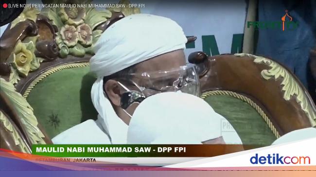 Isi Ceramah Maulid Nabi Habib Rizieq Pakai Masker Dan Face Shield Isi Ceramah Maulid Nabi Habib Rizieq Pakai Masker Dan Face Shield