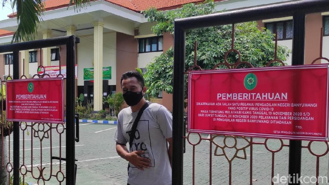 Satu Hakim Positif COVID-19, Pengadilan Negeri Banyuwangi Ditutup