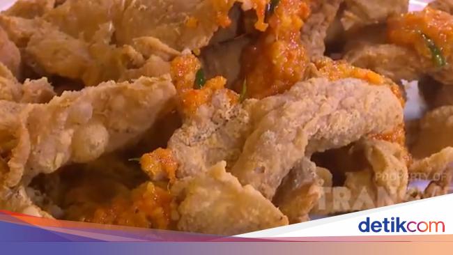 Masak Masak Kulit Ayam Renyah Siram Sambal Yang Gurih