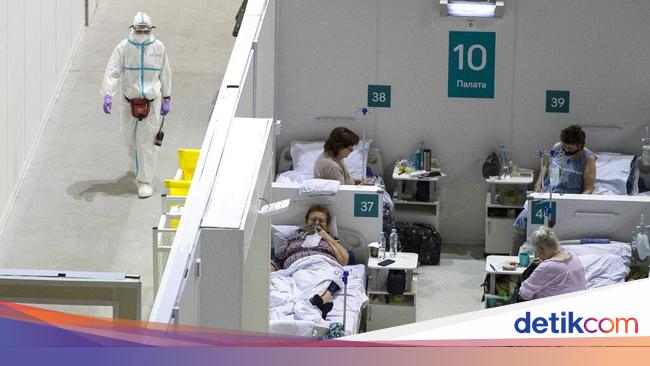 Kasus Corona Di Rusia Tembus 4 Juta Tertinggi Keempat Di Dunia<script async src=