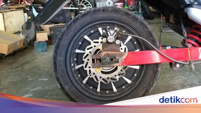 Diubah Jadi Motor Listrik Tarikan Honda Beat Bisa Kalahkan Ninja 250
