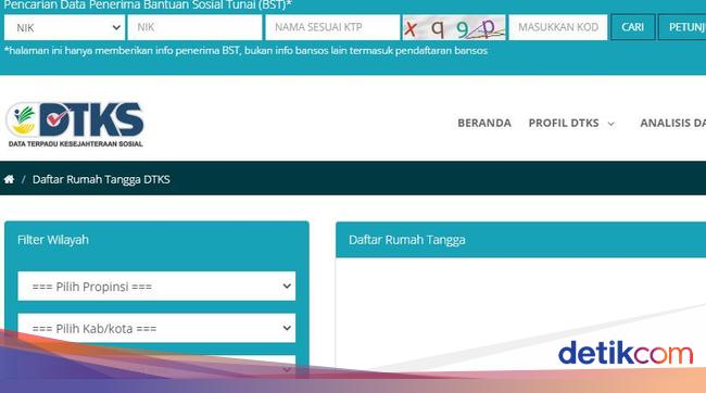 Penasaran Dapat Bansos atau Tidak? Cek di dtks.kemensos.go.id