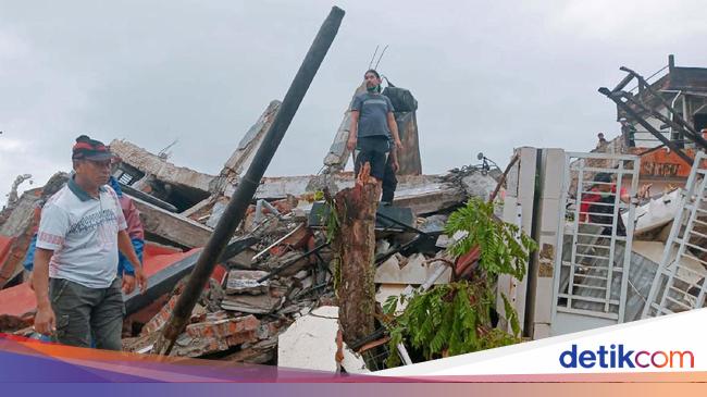 Kerusakan Akibat Gempa di Majene, Sulawesi Barat