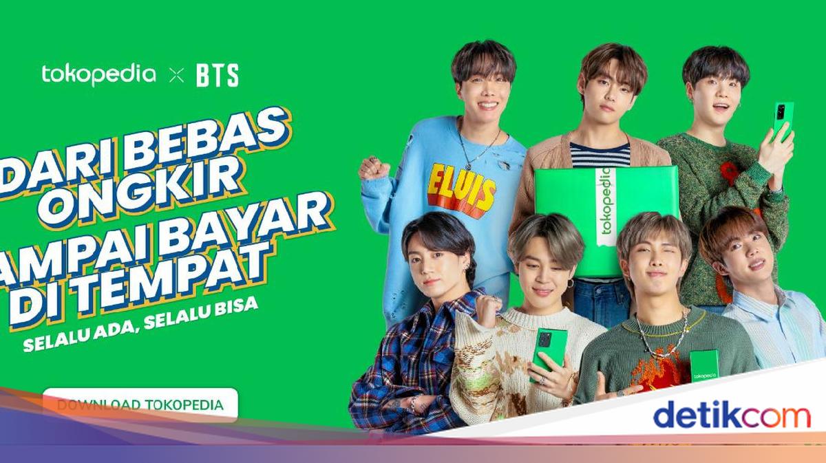 Perdana, Tokopedia Gaet BTS dan BLACKPINK Sekaligus Jadi Duta Merek