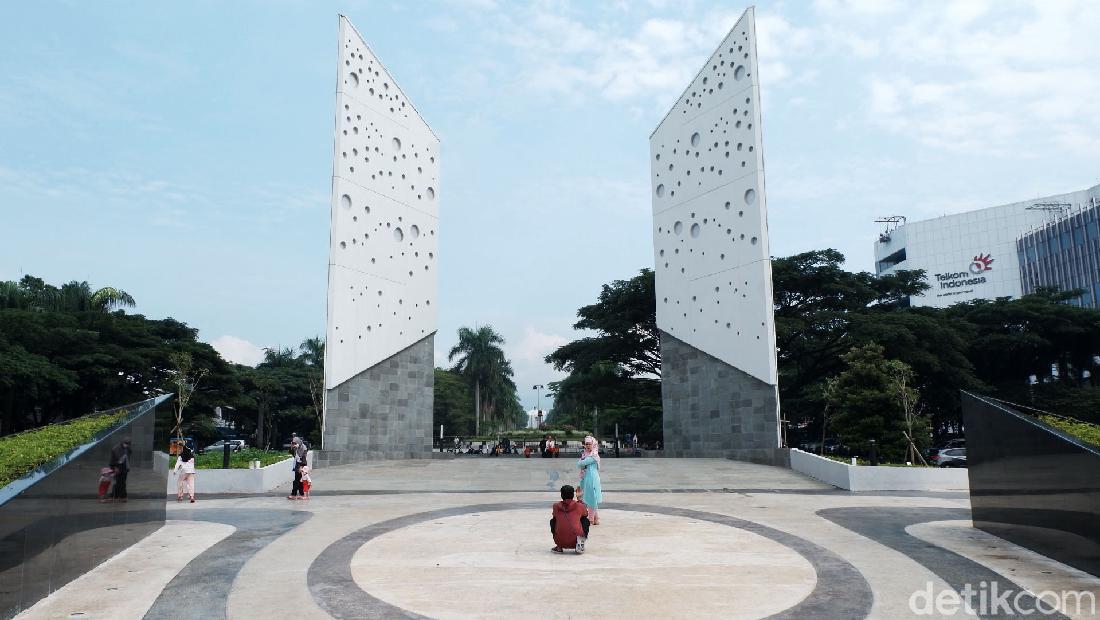 Begini Wajah Baru Monumen Perjuangan Di Bandung