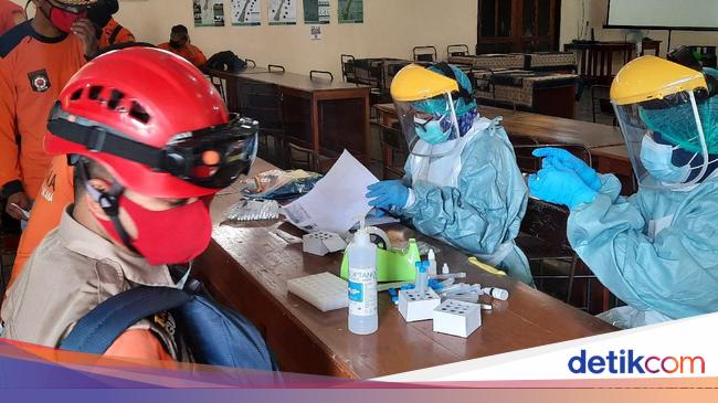 Relawan Gunung Merapi di Sleman Dites Antigen, 1 Orang Positif