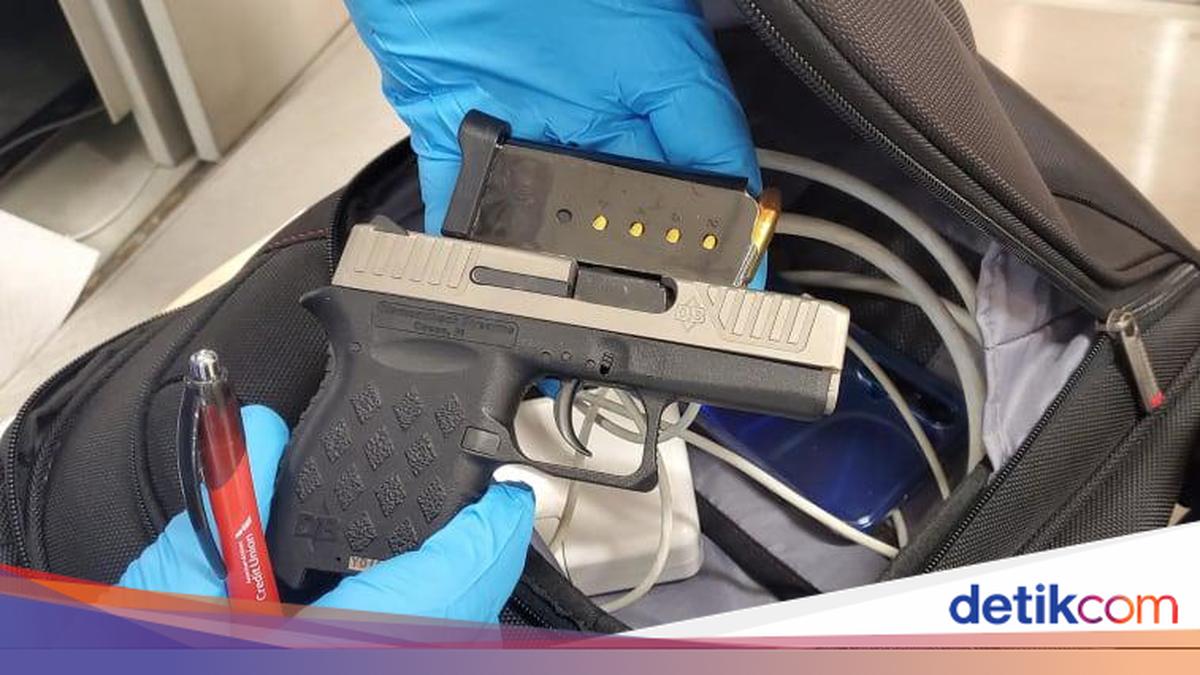 Buseeet, 6.301 Senjata Api Disita di Bandara AS Selama 2022