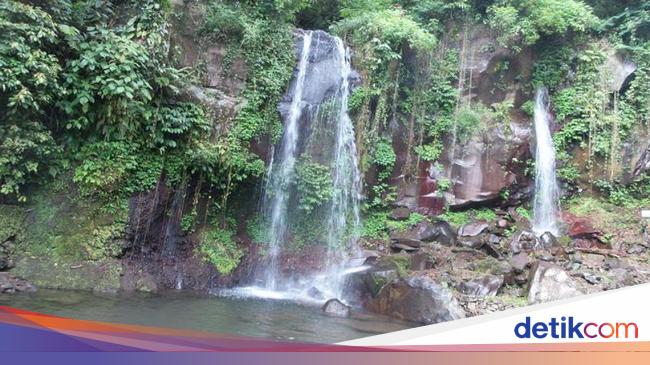 Curug Putri Pelangi yang Segar di Kaki Gunung  Salak 