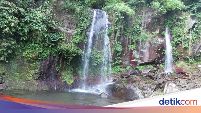 Curug Putri Pelangi yang Segar di Kaki Gunung Salak Curug Putri Pelangi yang Segar di Kaki Gunung Salak