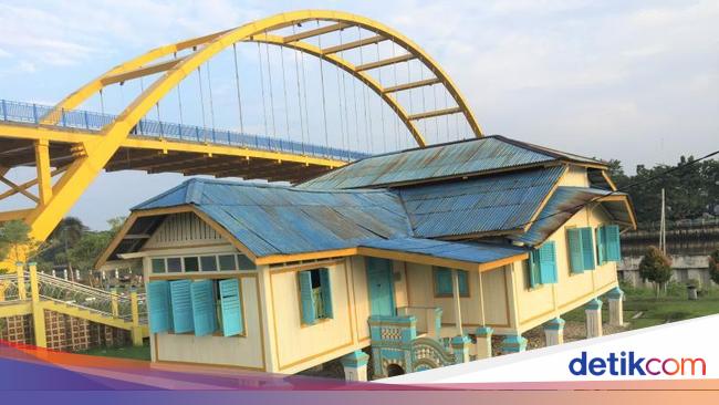 Rumah Cantik di Tepi Sungai Siak Pekanbaru, Punya Siapa Ini?