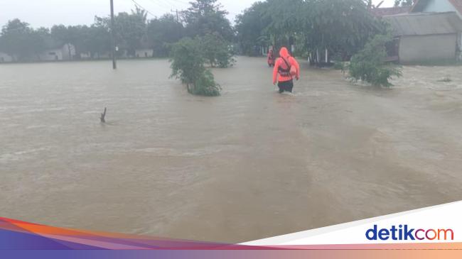 Curah Hujan Tinggi 4 Desa Di 2 Kecamatan Majalengka Terendam Banjir