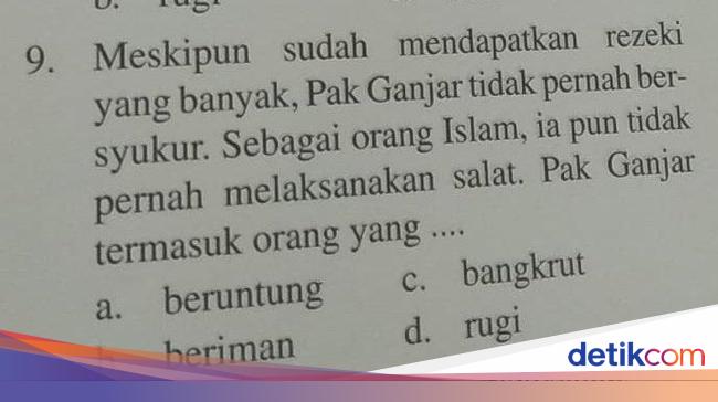 Viral Buku Soal Ganjar Tidak Pernah Bersyukur Ganjar Pranowo Menanggapi