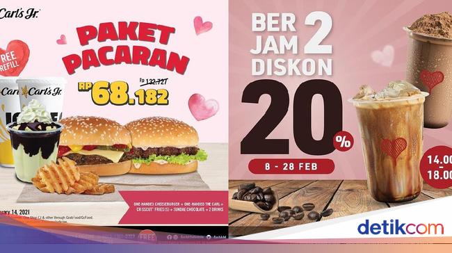 Rayakan Valentine, Ini 5 Promo Diskon Burger Hingga Es Kopi Susu