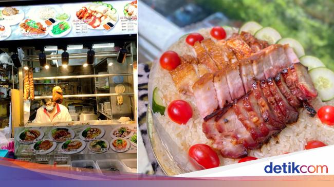 Unik! Kue Ultah Ini Terbuat dari Nasi Hainan dan Babi Panggang