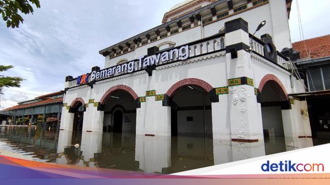 Stasiun Tawang yang Penuh Kenangan, tapi Sering Kebanjiran