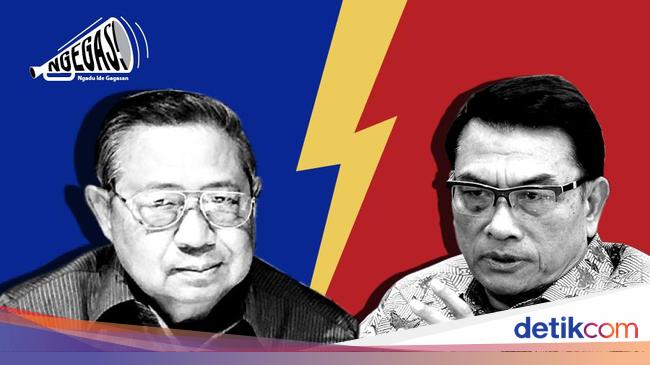 SBY vs Moeldoko di Pusaran Isu Kudeta PD