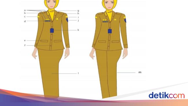 Viral Pns Barbie Pakai Seragam Mengkilap Ini Aturan Soal Pakaian Dinas