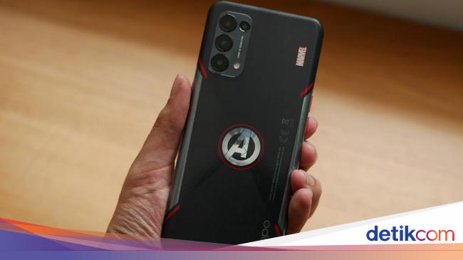 oppo reno 5 marvel harga