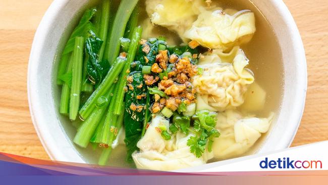 Sup Dan Salad Resep Pangsit Udang Kuah Yang Gurihnya Nampol