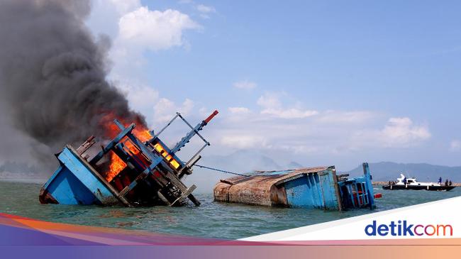 Tak Ditenggelamkan, Kapal Maling Ikan Ternyata Disalurkan ke Sini