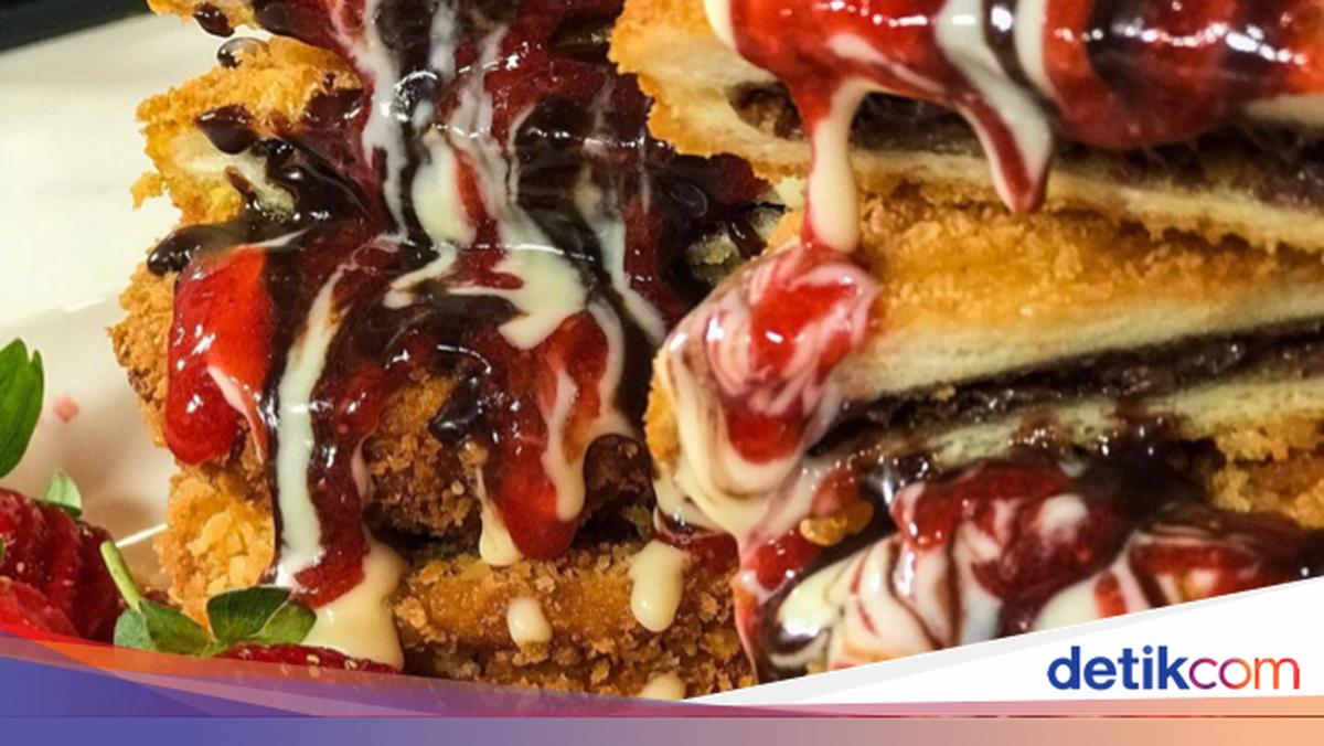 Masak Masak : Roti Tawar Goreng Isi Cokelat dan Selai yang Renyah Manis