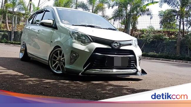 Modifikasi Calya Tampil Berani Bergaya Ceper Buat Harian