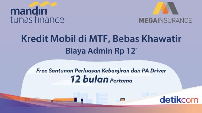 Mega Insurance Mandiri Tunas Finance Promo Biaya Admin Kredit Rp 12