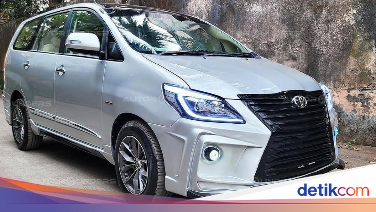 Innova Tua Jadi Lebih Segar dengan Tampang ala Lexus