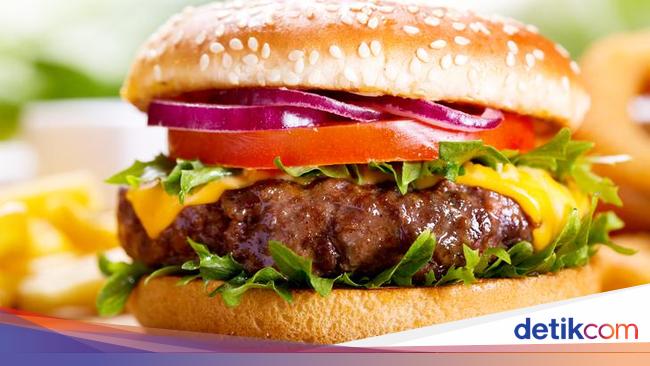 Ini Ciri Khas Burger Premium Daging Premium Dan Roti Homemade