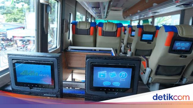 Ini Dia Posisi Kursi  Bus yang Paling Enak Buat  Tidur 