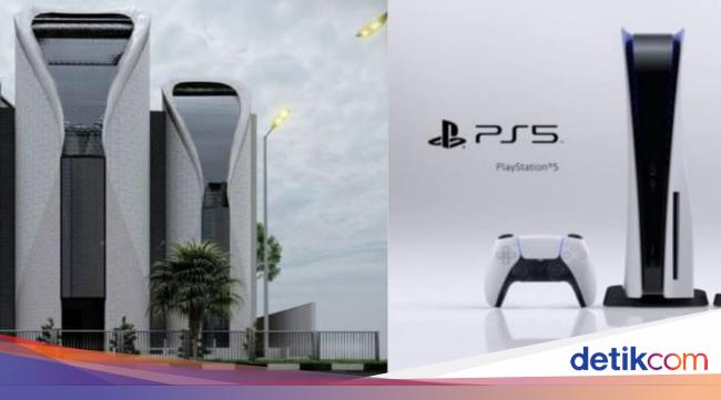 Mirip PS5, Netizen Ramai Komentari Masjid yang Didesain Ridwan Kamil