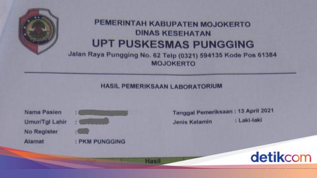 Polisi Bongkar Pemalsuan Surat Tes Antigen Covid 19 Di Mojokerto