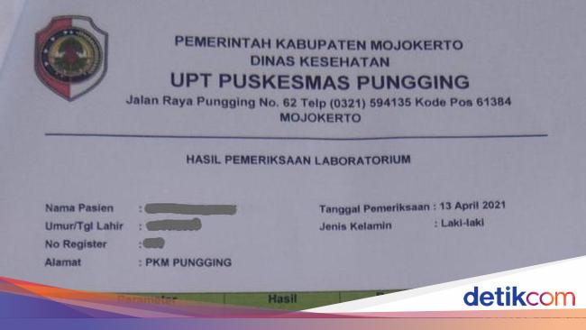 Polisi Bongkar Pemalsuan Surat Tes Antigen Covid 19 Di Mojokerto