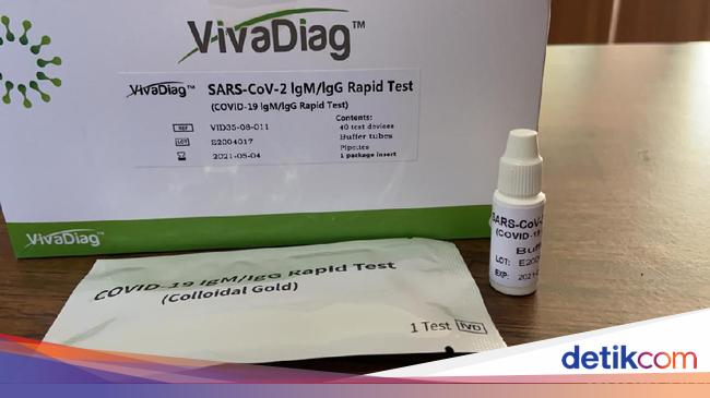 Ribuan Rapid Test Antibodi Di Mojokerto Ditarik Gegara 5 Hari Lagi Kedaluwarsa