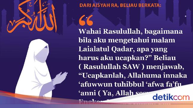 6 Doa Mohon Ampun di Bulan Ramadan, Bisa Dibaca saat Lailatul Qadar