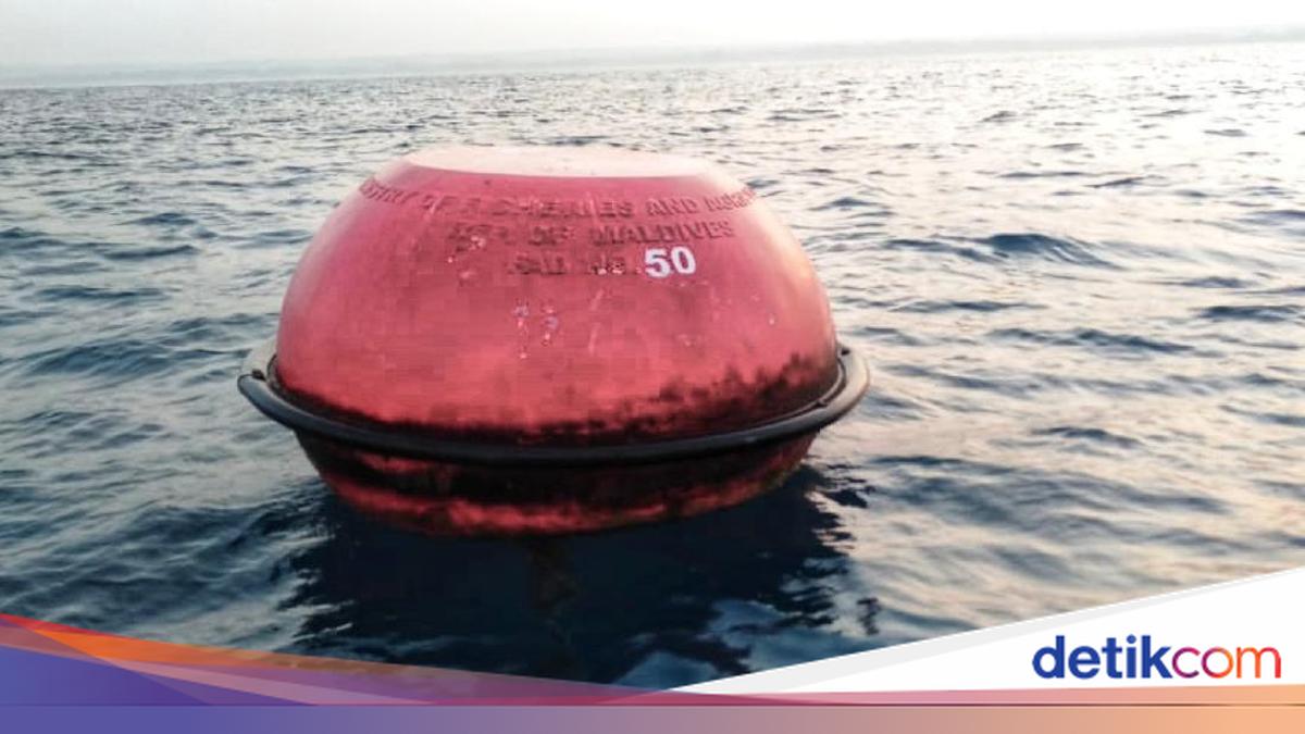 Heboh! Rumpon Asal Maldives Terapung di Perairan Sukabumi