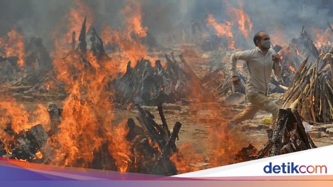 India Diamuk COVID-19, Pecah Rekor 4.000 Lebih Kematian dalam Sehari