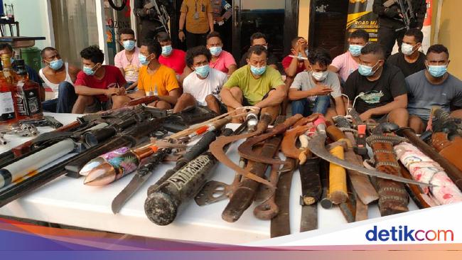 Police Raid Kampung Ambon, West Jakarta, 50 People Arrested!