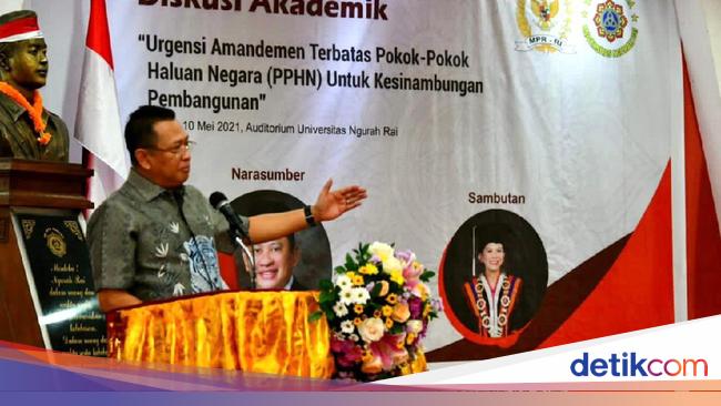 Bamsoet Sebut Pphn Perlu Amandemen Terbatas Uud 1945 Di 2 Pasal Ini