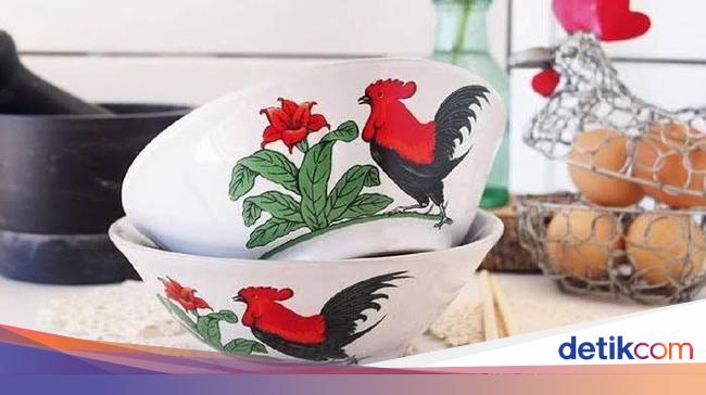 Mangkuk Ayam Jago Sudah Ada 100 Tahun Lalu Simbolkan Kemakmuran