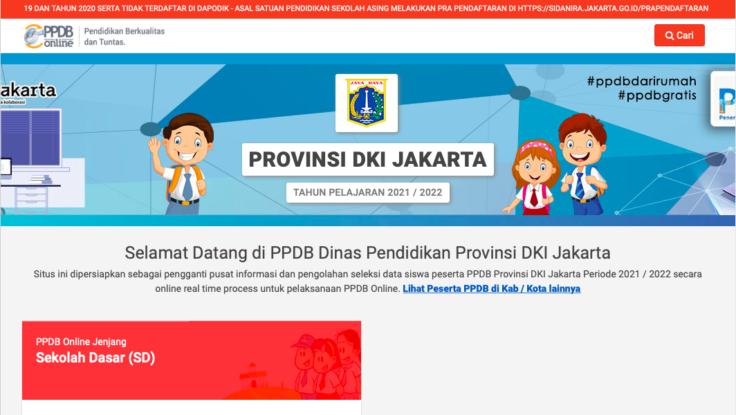 Info Lengkap PPDB Jakarta 2021: Jalur, Jadwal, Alur, Dan Cara Pendaftaran