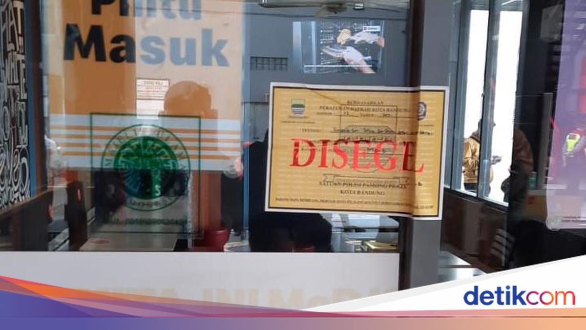 Heboh Kerumunan BTS Meal, 5 Gerai McD di Bandung Disegel